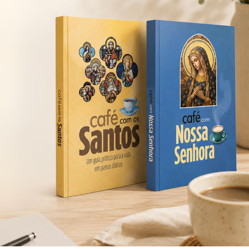 Kit - Café com os Santos + Café com Nossa Senhora