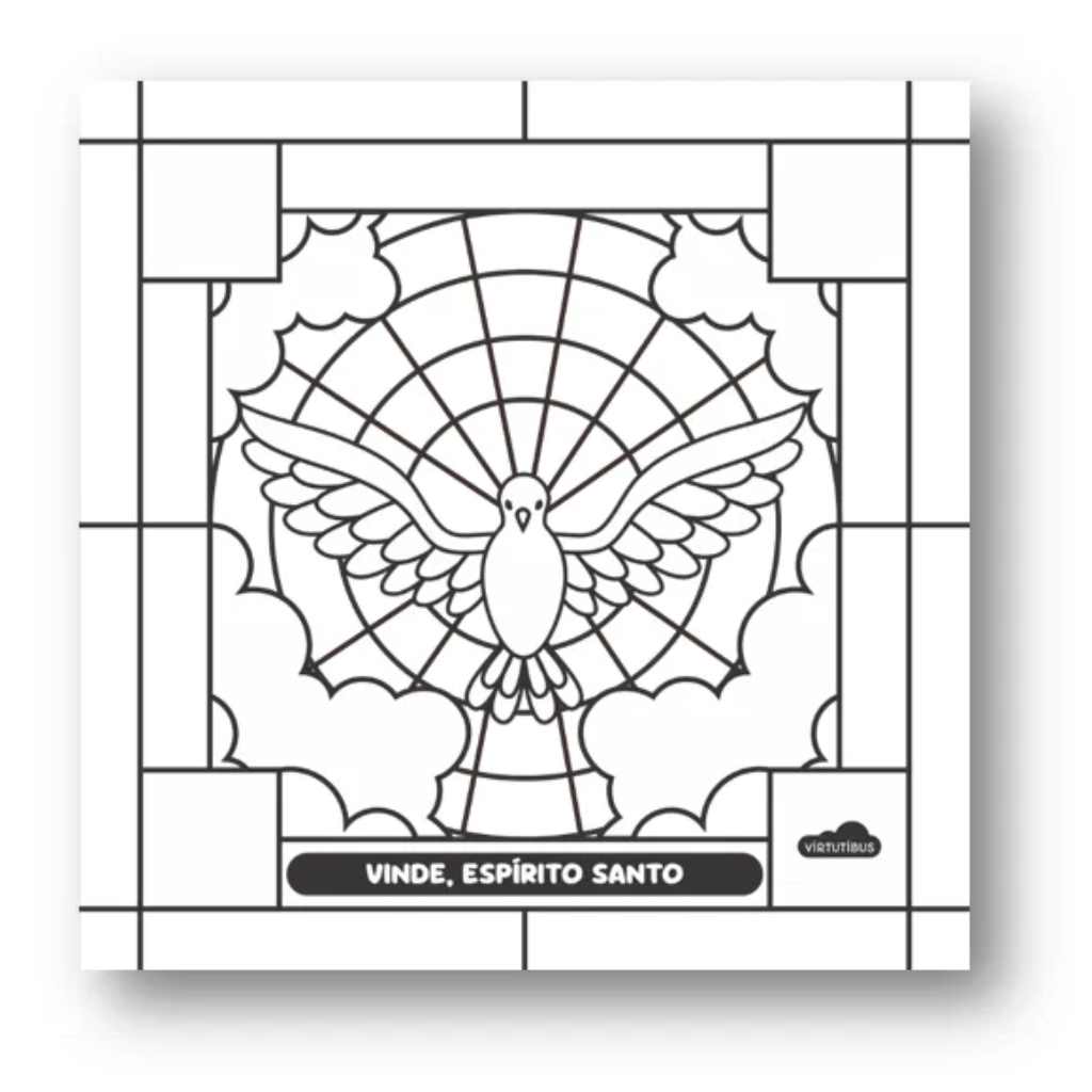 Tela para Pintar Vinde, Espírito Santo