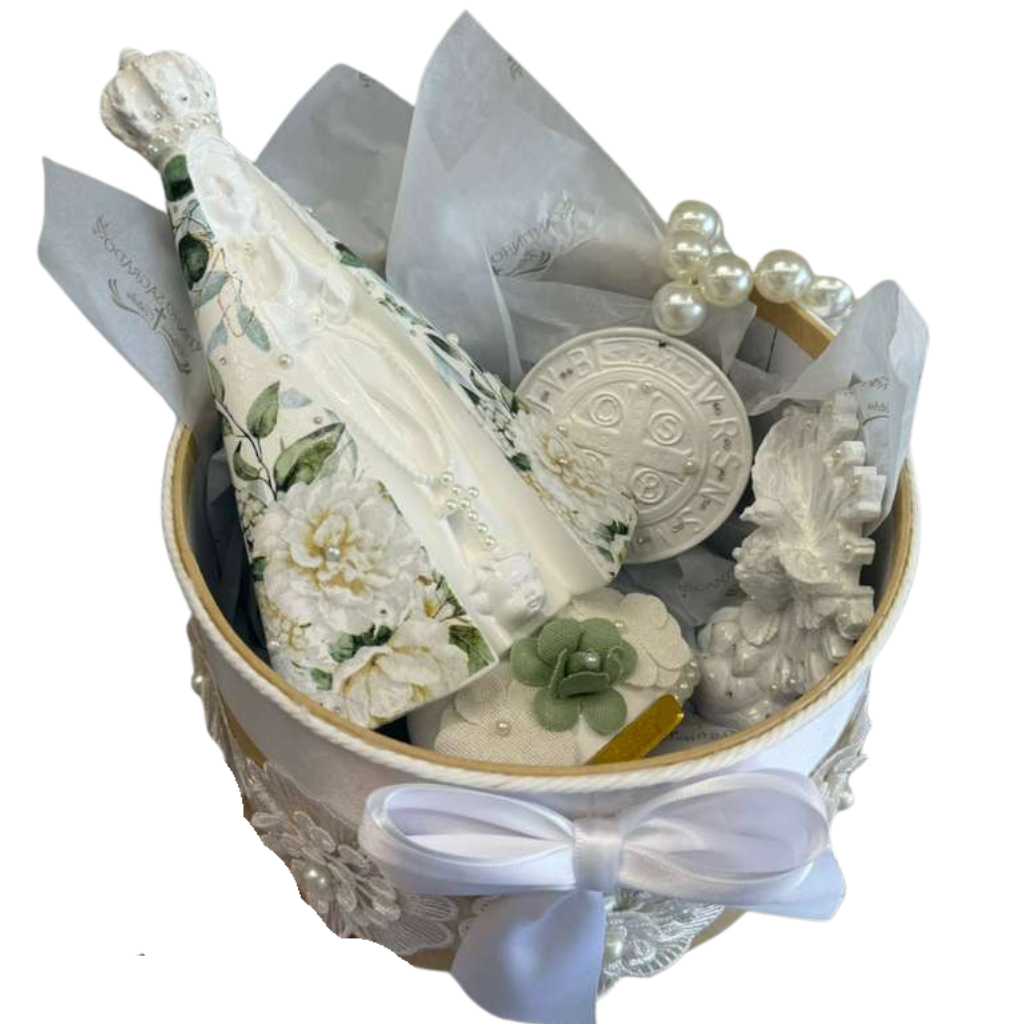 Kit Nossa Senhora Aparecida - Branco