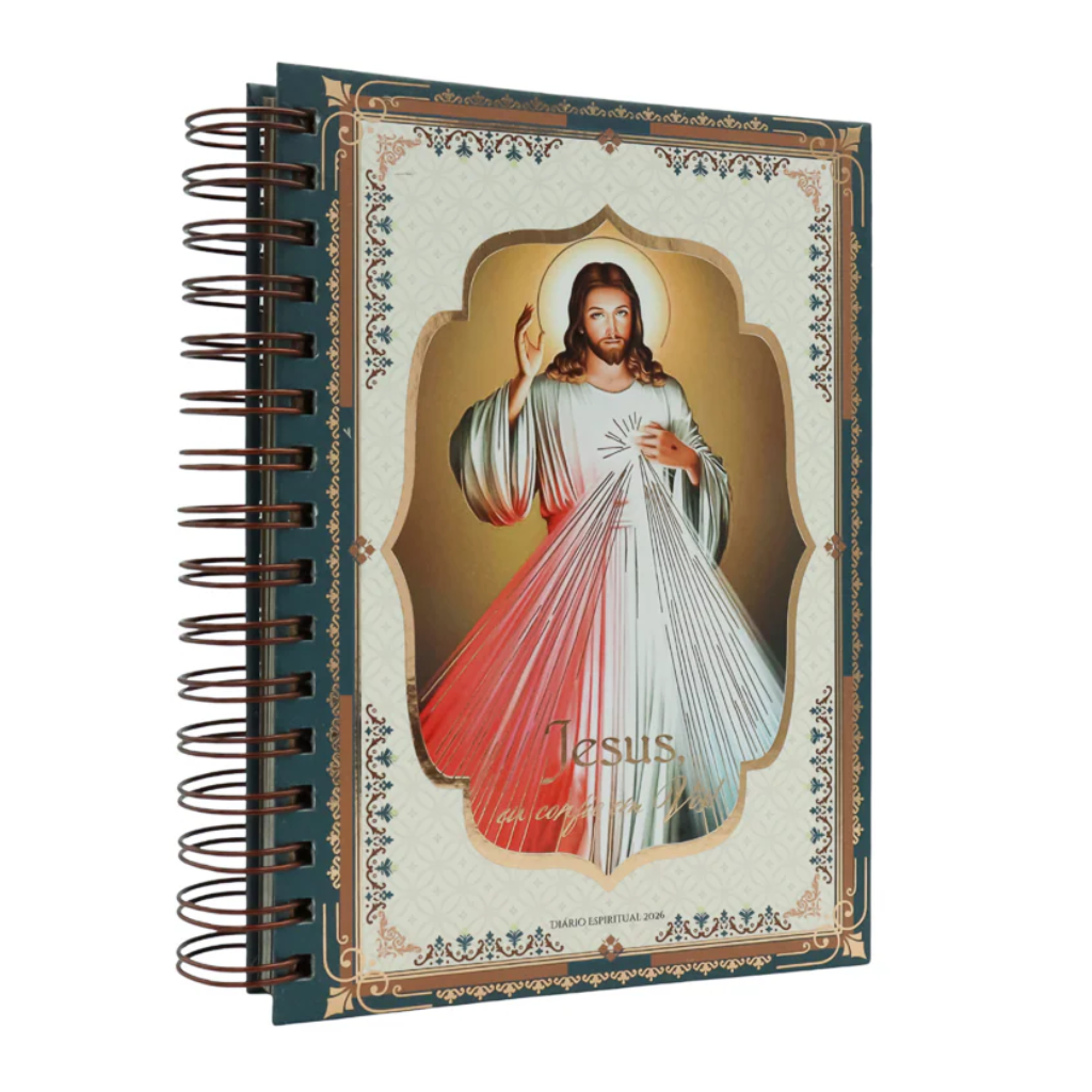 Diário Espiritual 2026 Jesus Misericordioso