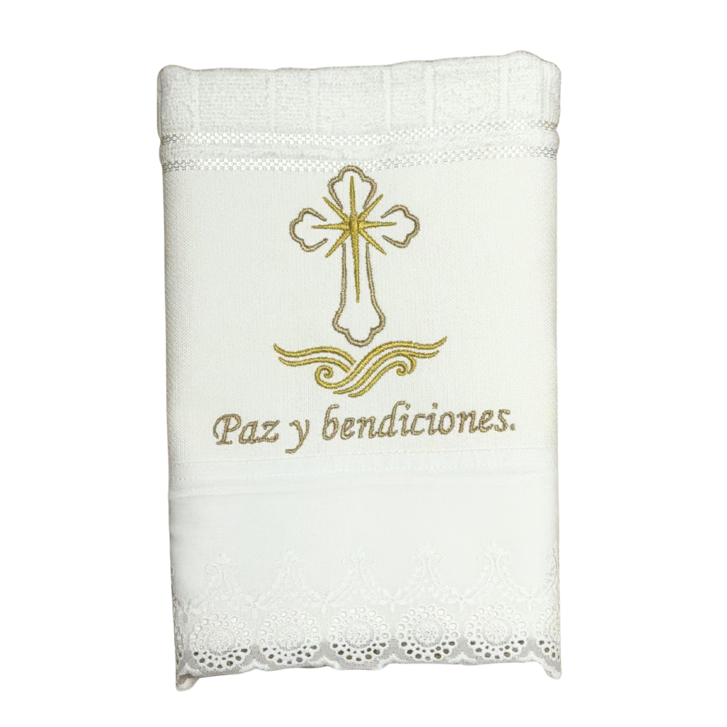 Toalha de Lavabo – Paz y Bendiciones