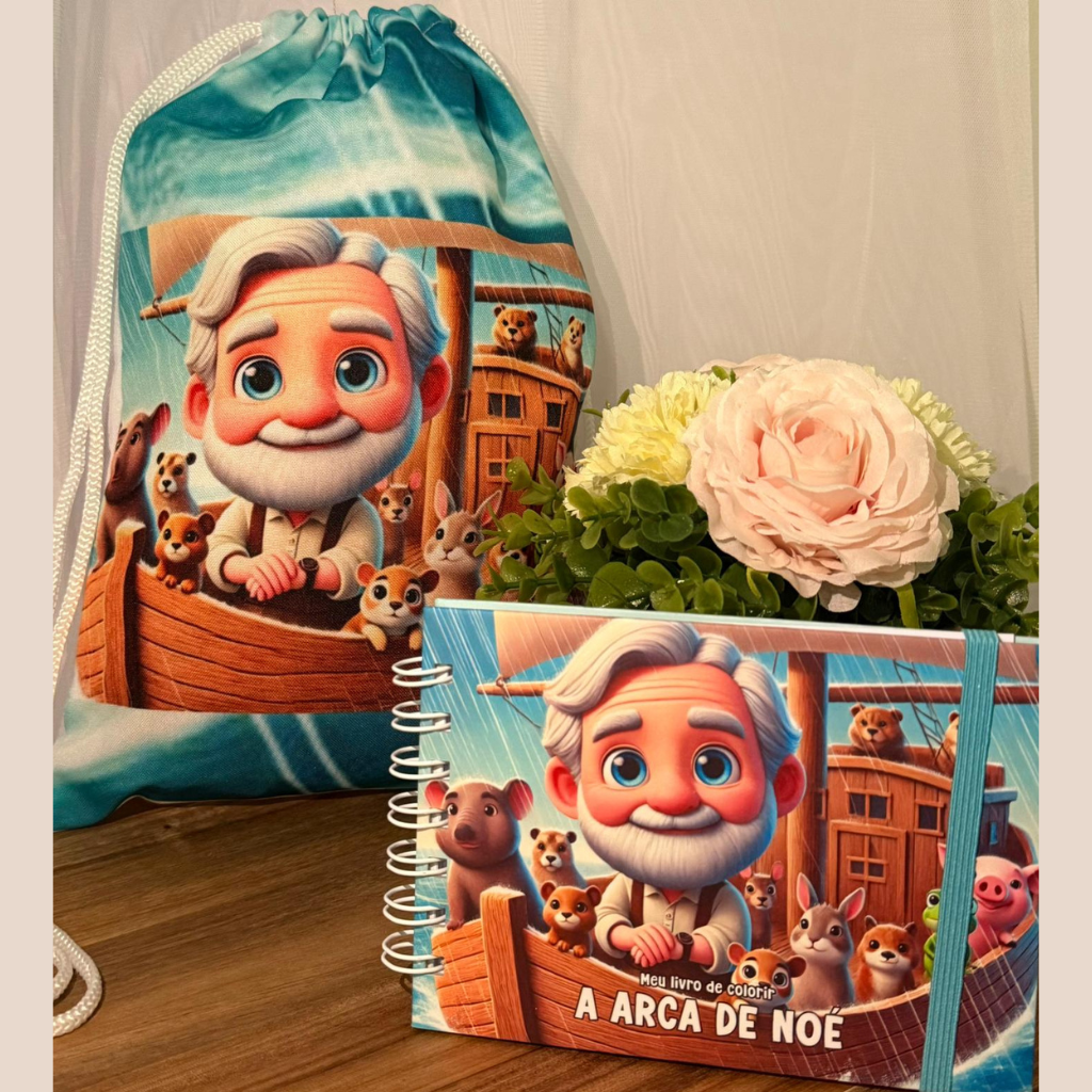 Colorindo a Fé com Amor – Kit Católico Infantil