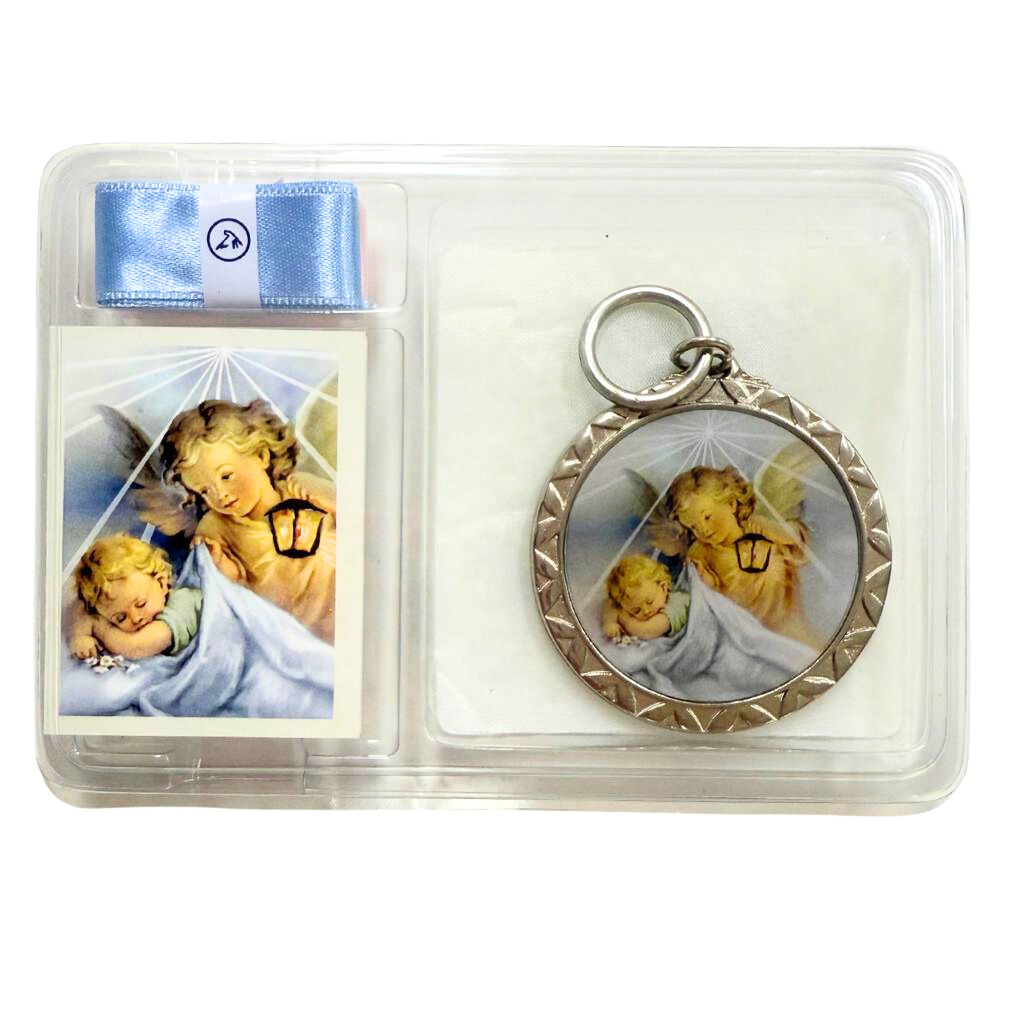 Crib Medallion Kit with Guardian Angel