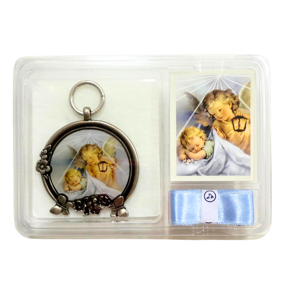 Crib Medallion Kit with Guardian Angel