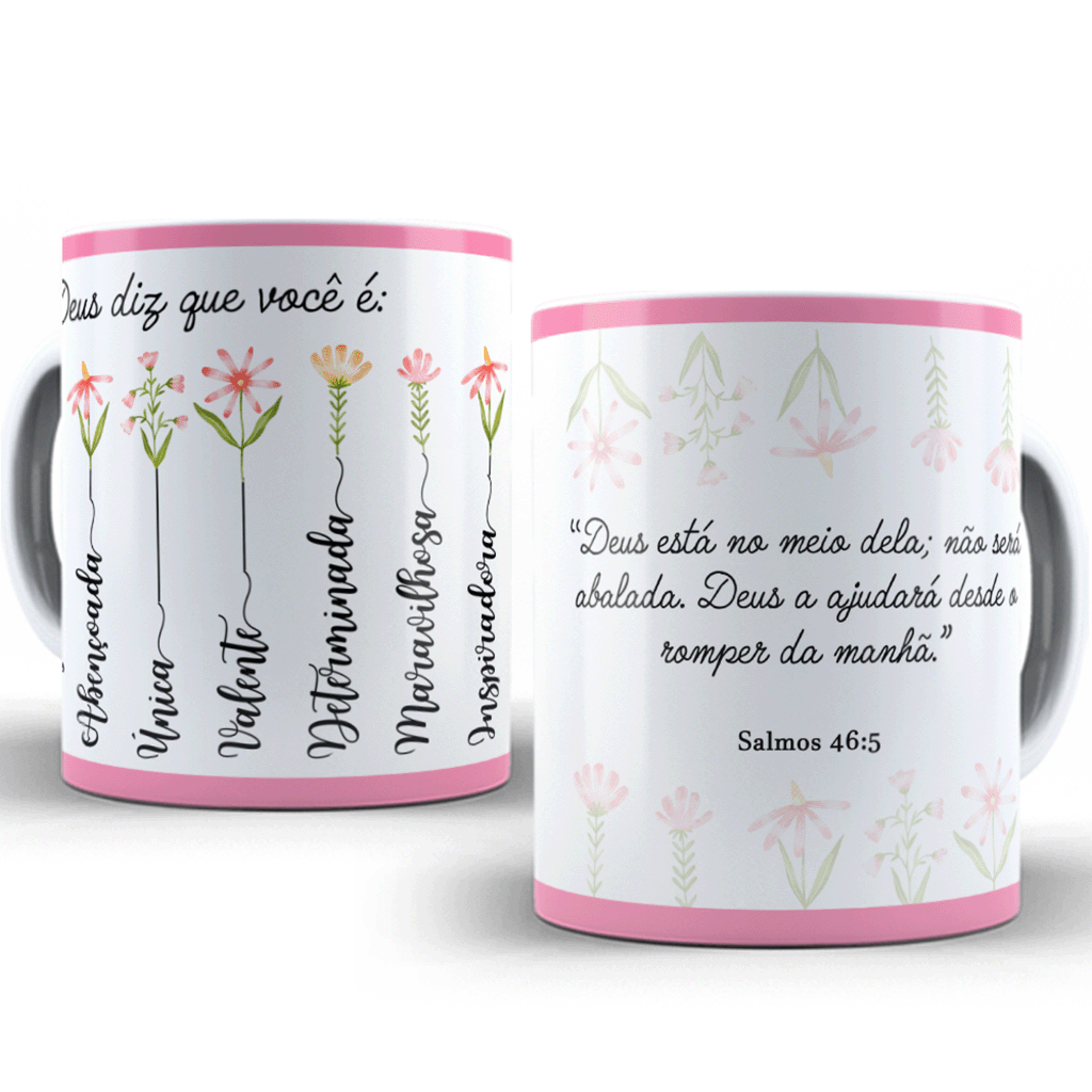 Caneca Deus Diz Que Você É – 11oz