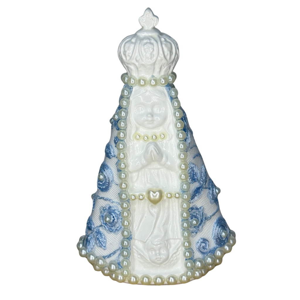 Our Lady of Aparecida Blue – Baby - 14cm