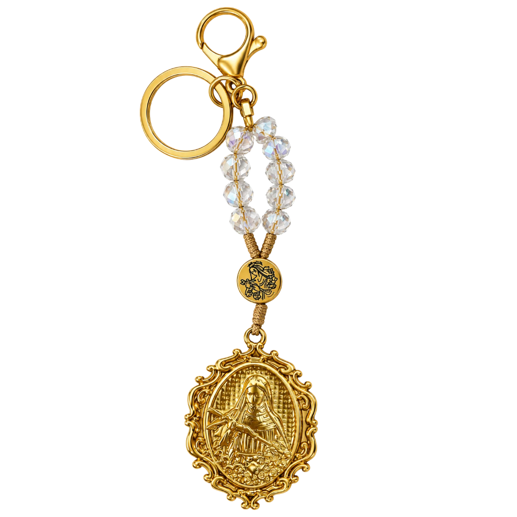Chaveiro Medalha de Santa Rita de Cássia