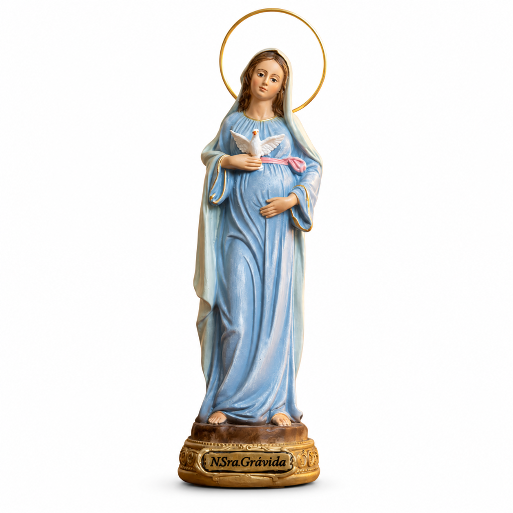 Nossa Senhora Grávida 20cm