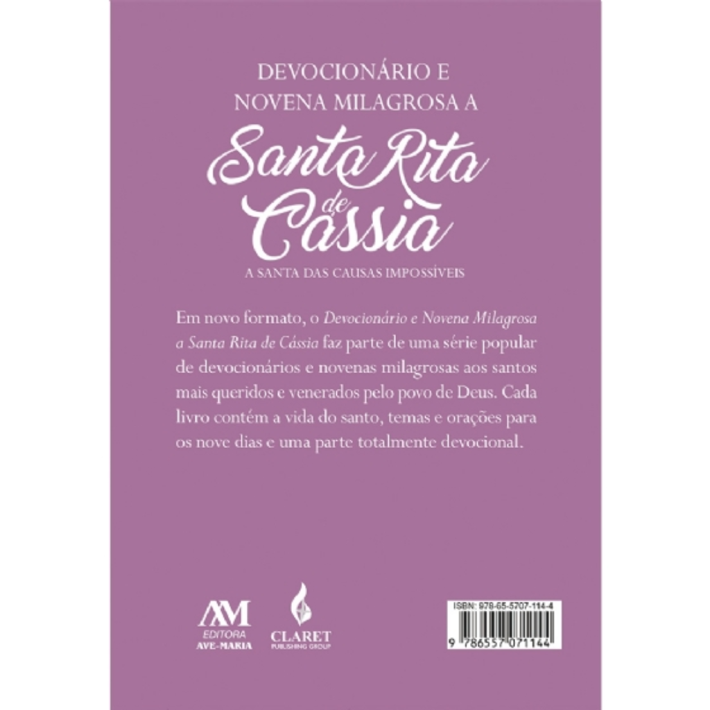 Devotional and Miraculous Novena to Saint Rita of Cascia