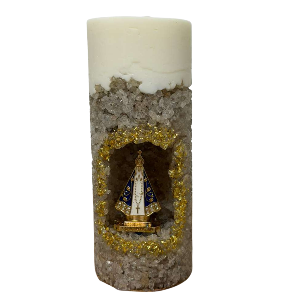 Vela Nossa Senhora Aparecida - Cristal