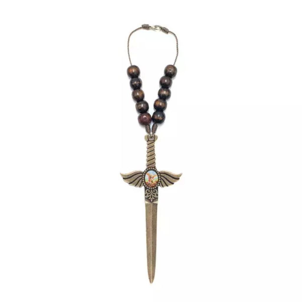 Dezena Espada de São Miguel Arcanjo Ouro Velho