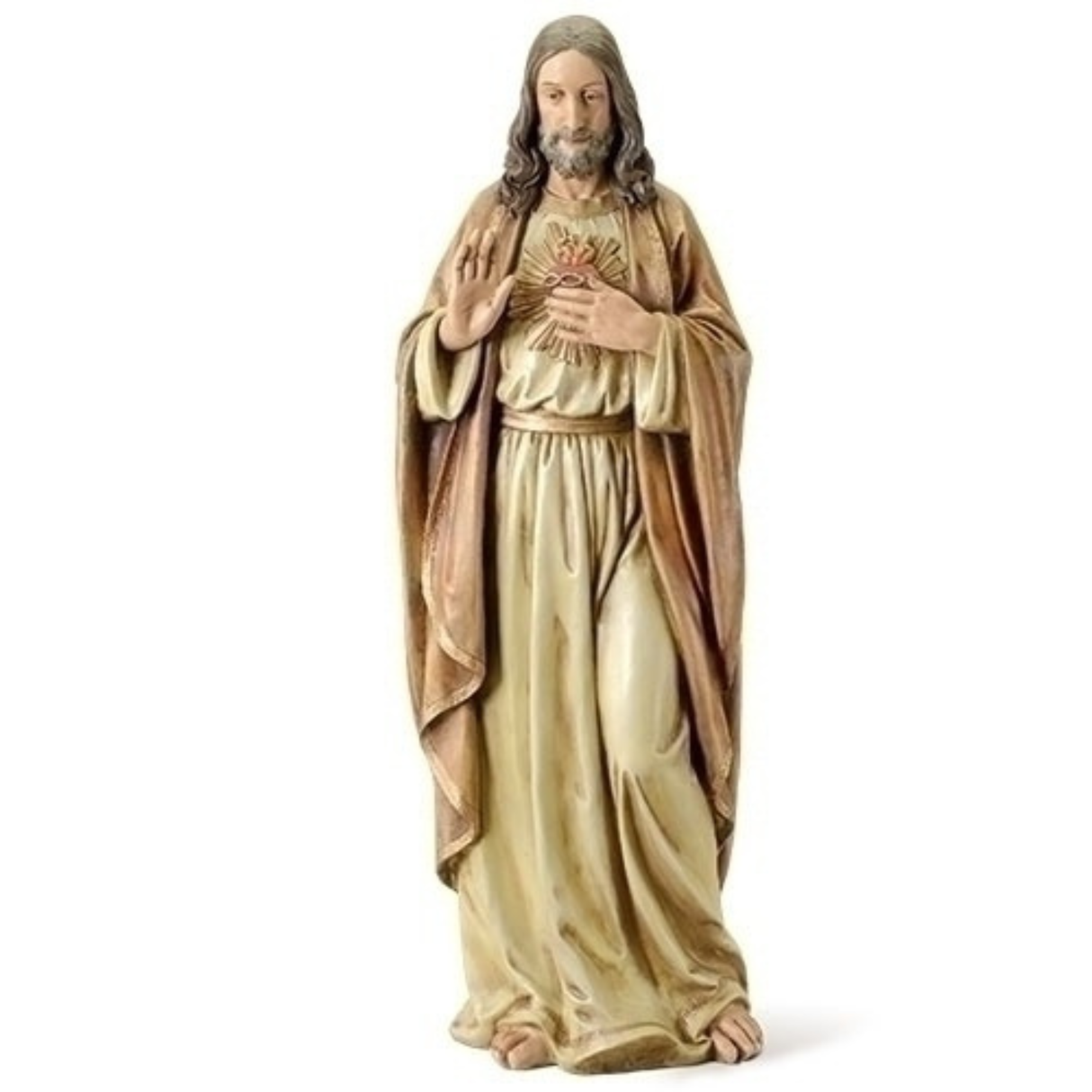 Statue of the Sacred Heart of Jesus - 97 cm
