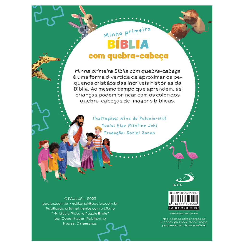 Minha Primeira Bíblia com Quebra-Cabeça