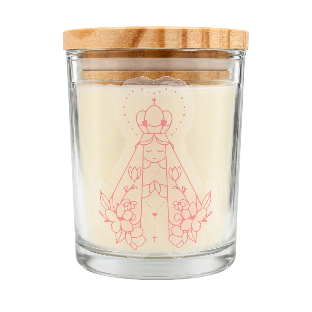 Vela Perfumada Nossa Senhora Aparecida Rosa
