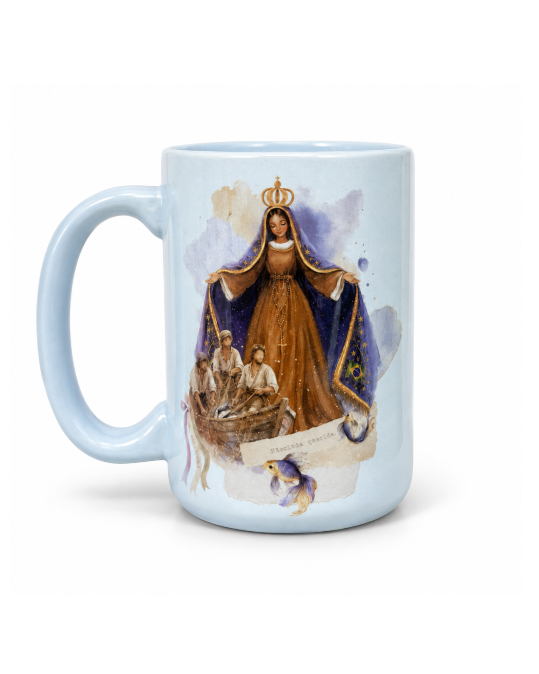 Caneca Nossa Senhora Aparecida Pescadores