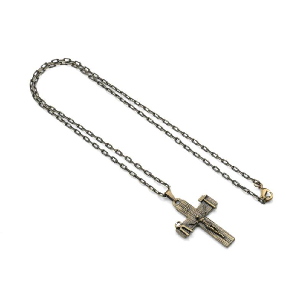 Colar Cruz Nossa Senhora de La Salette