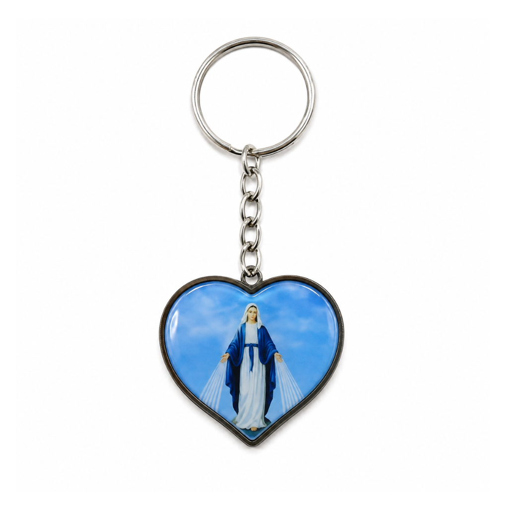Chaveiro Coracao Nossa Senhora Das Gracas