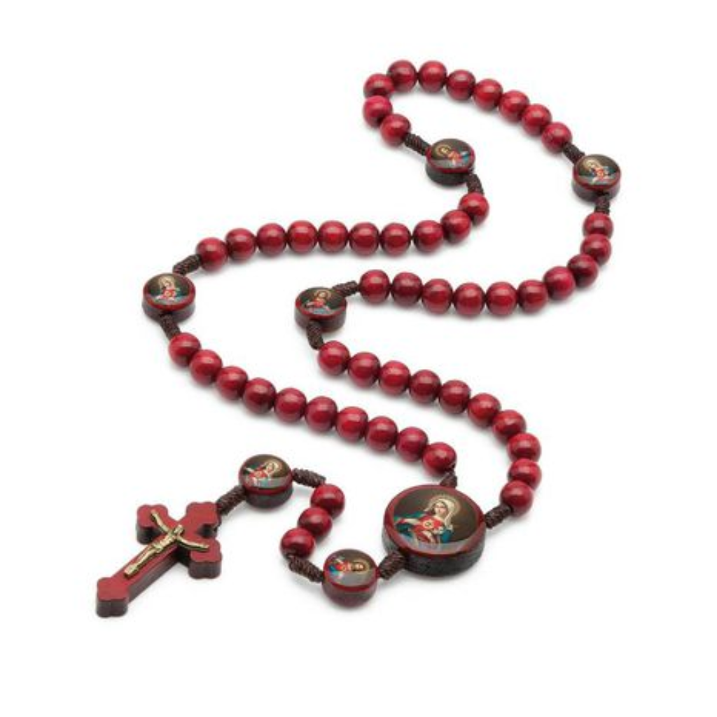 Terço Sagrado Coração de Jesus e Imaculado Coração de Maria