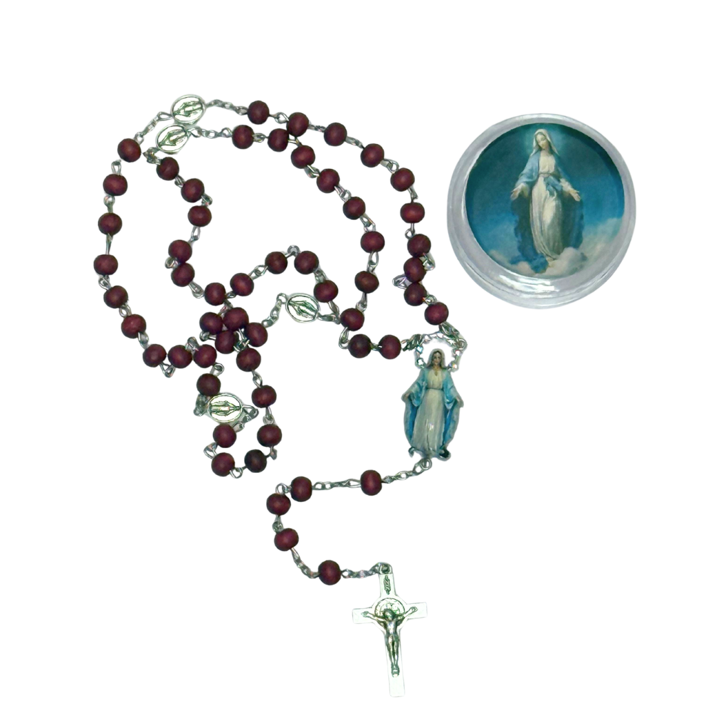 Rosary of Our Lady of Grace - with rose fragrance