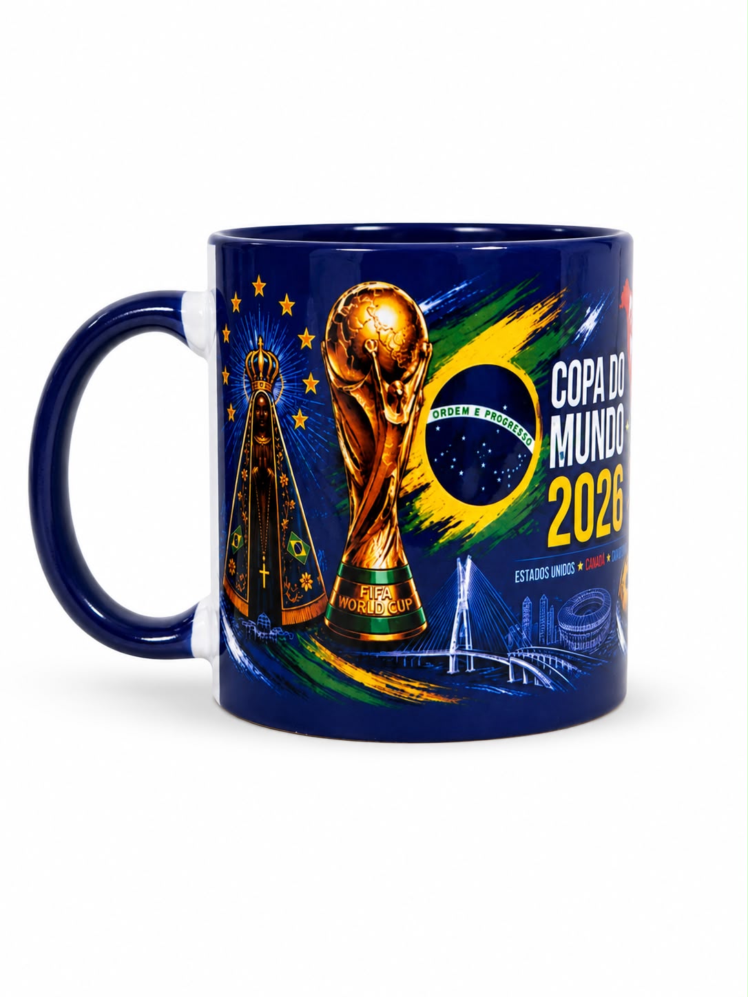 Caneca Copa do Mundo - Azul