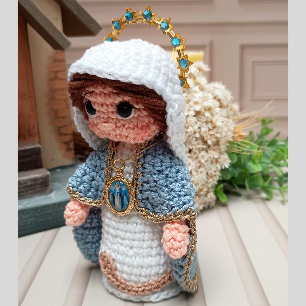 Our Lady of Graces - 11cm - Crochet