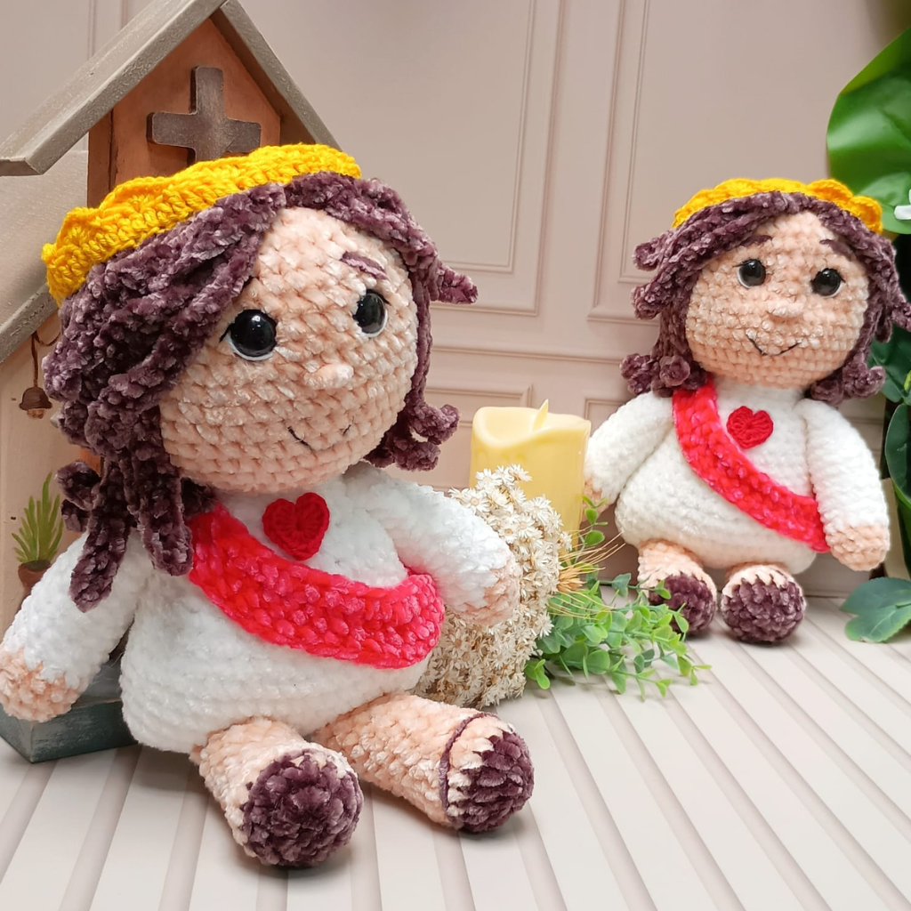 Jesus Doll - 30cm - Crochet