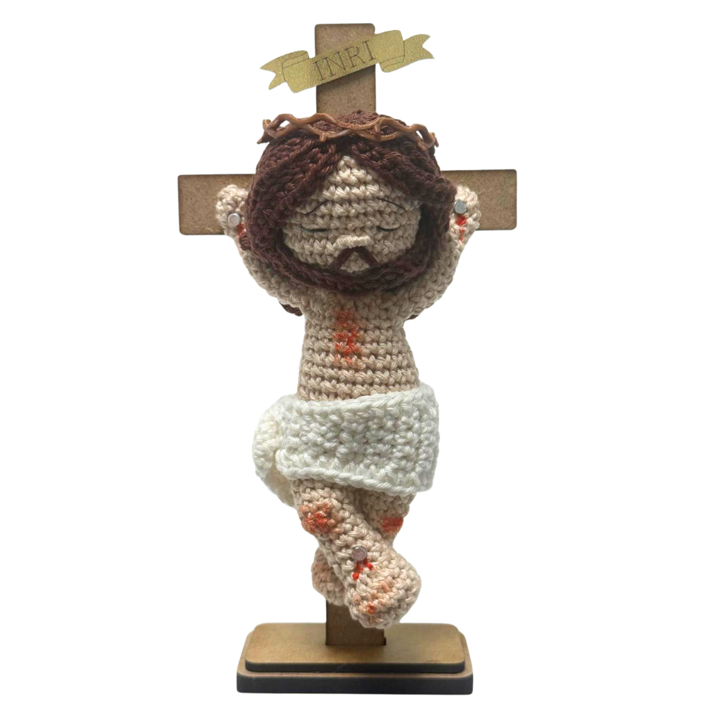 Crucified Jesus - Crochet - 20cm
