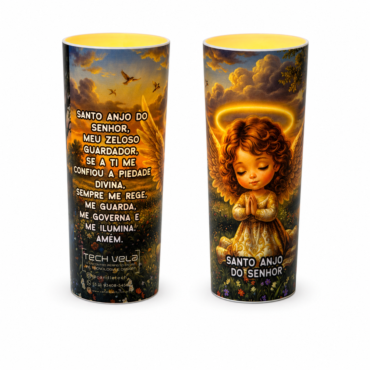 Vela LED Santo Anjo do Senhor