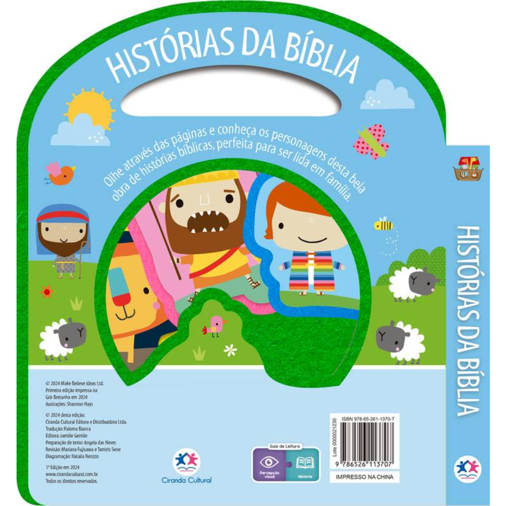 Histórias da Bíblia - Livro de feltro