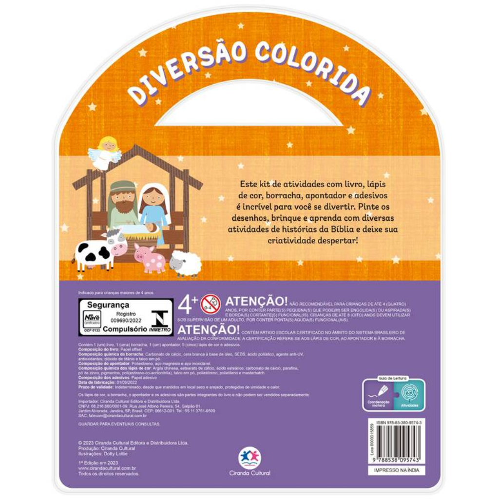 Histórias bíblicas - Diversão colorida