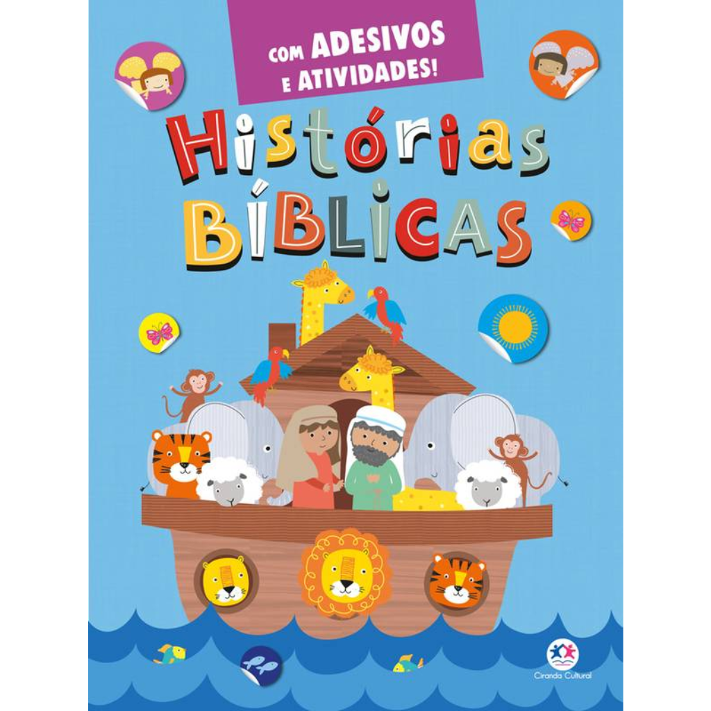 Histórias Bíblicas - Adesivos e atividades