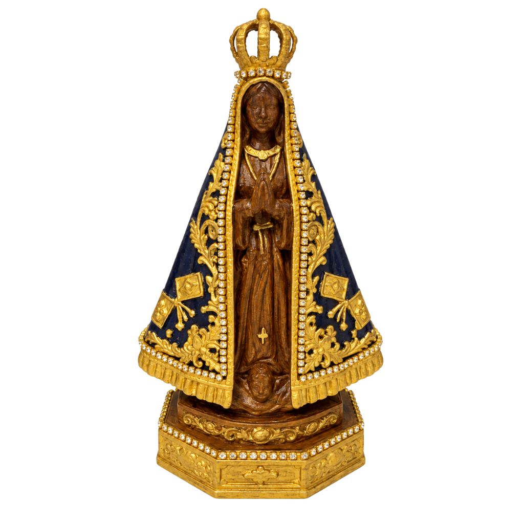 Imagem Nossa Senhora Aparecida 3D - 16cm