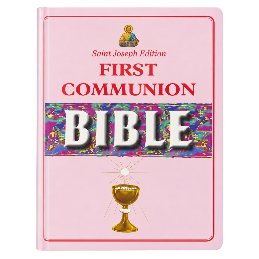 Saint Joseph First Communion Bible | Pink Edition