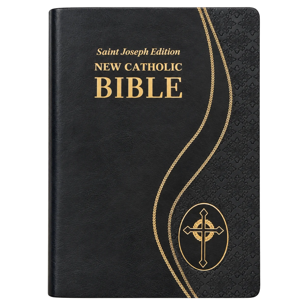New Catholic Bible | Saint Joseph Edition | Black Cover