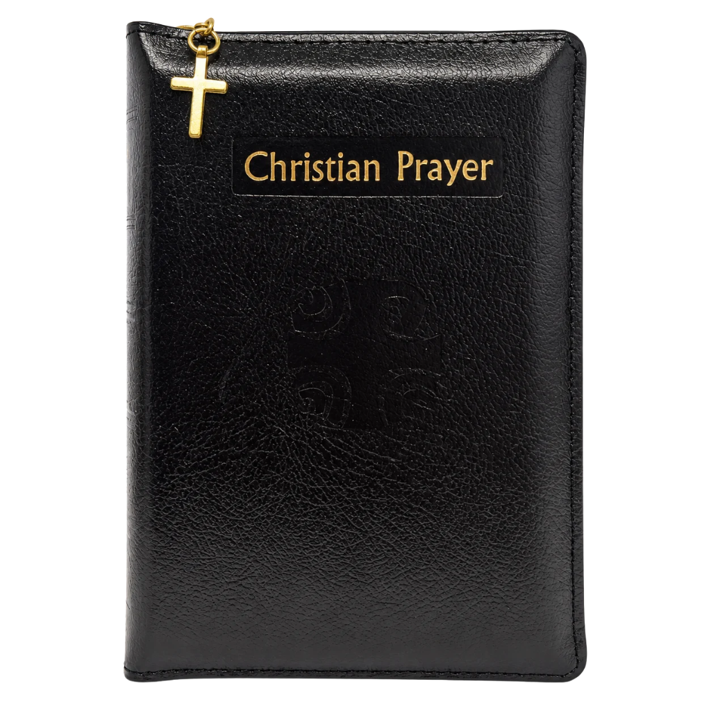 Christian Prayer-Black Leather