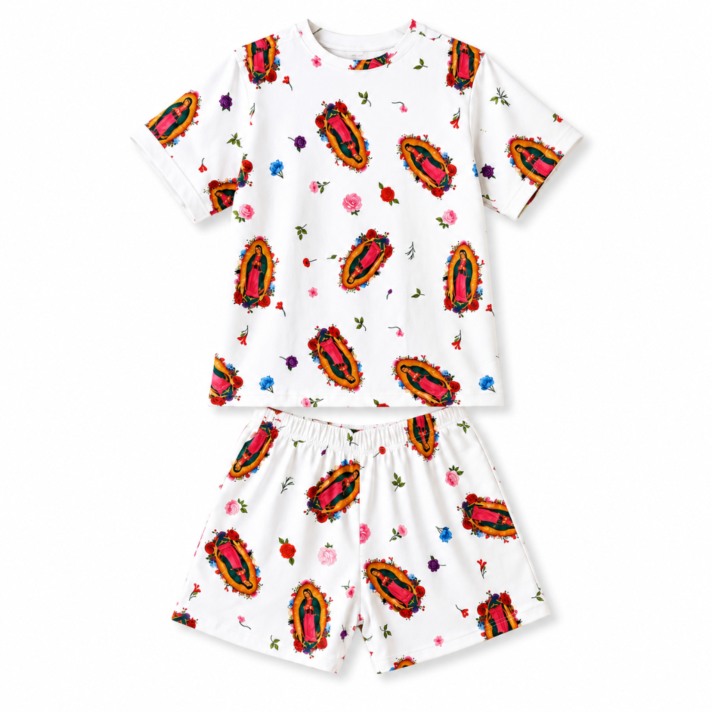Pijama Infantil Nossa Senhora de Guadalupe