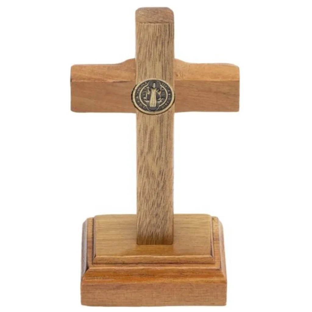 Crucifixo Madeira Tradicional 07cm