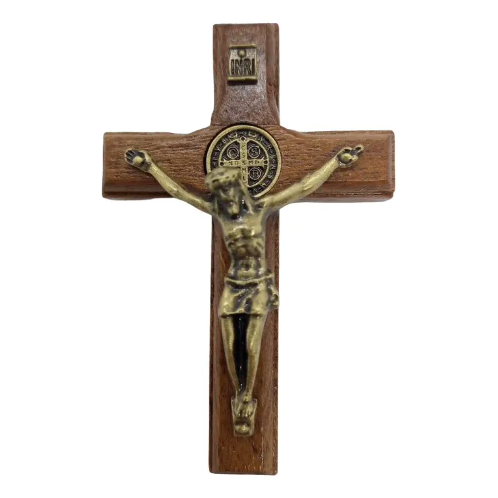 Crucifixo De Parede Porta 7cm