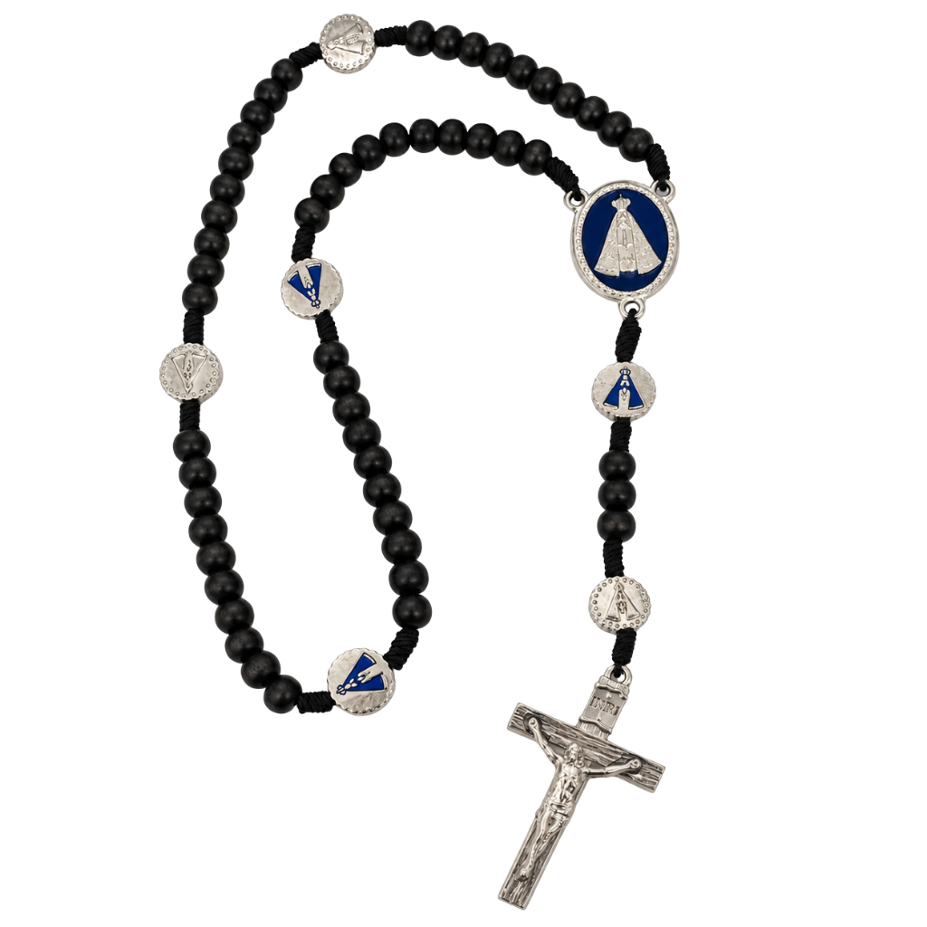 Terço de Nossa Senhora Aparecida - Preto