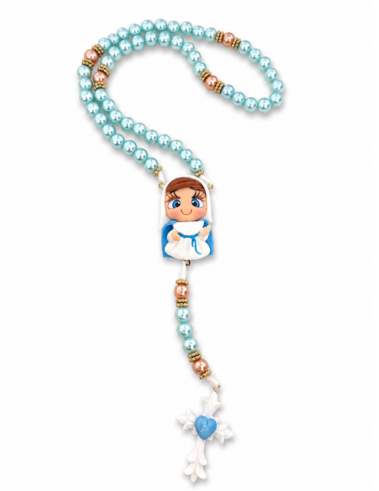 Terco Infantil Nossa Senhora Das Gracas - Azul