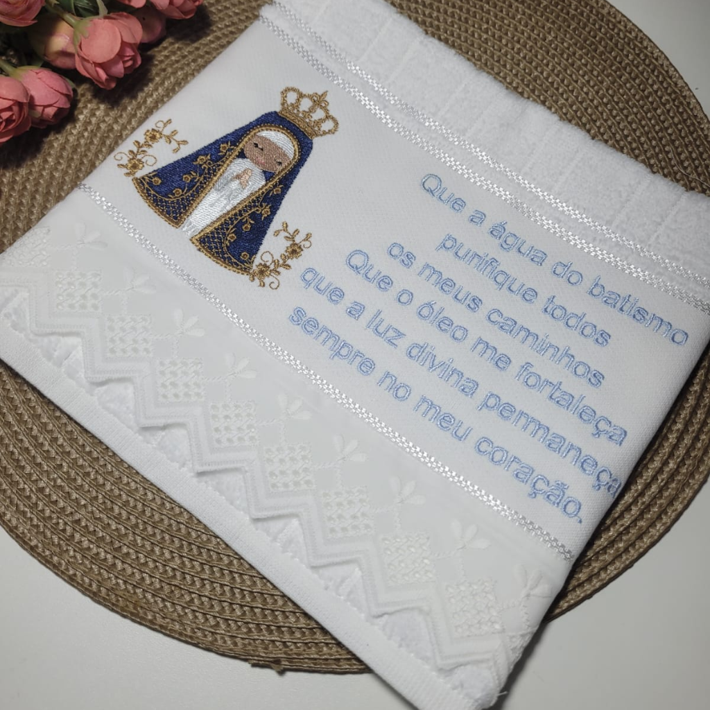 Baptismal Towel Our Lady of Aparecida - Washbasin