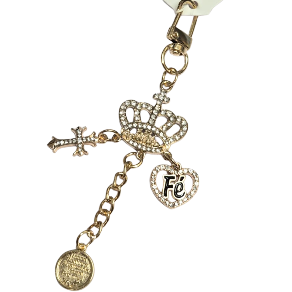 Crucifix Keychain
