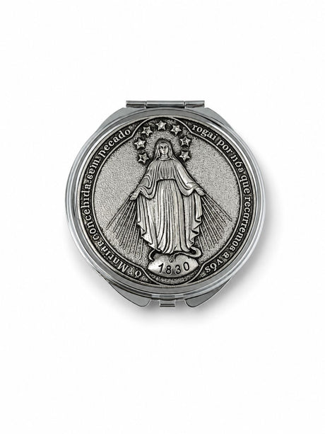 Porta Terço com Espelho e Terço – Nossa Senhora das Graças