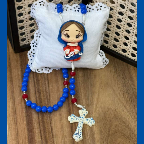 Terço N.S. Desatadora dos Nós Azul