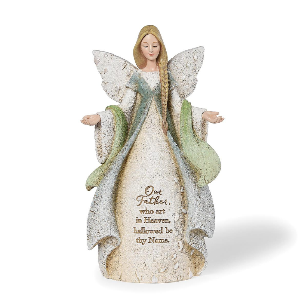 Anjo da Oração do Pai Nosso 20cm