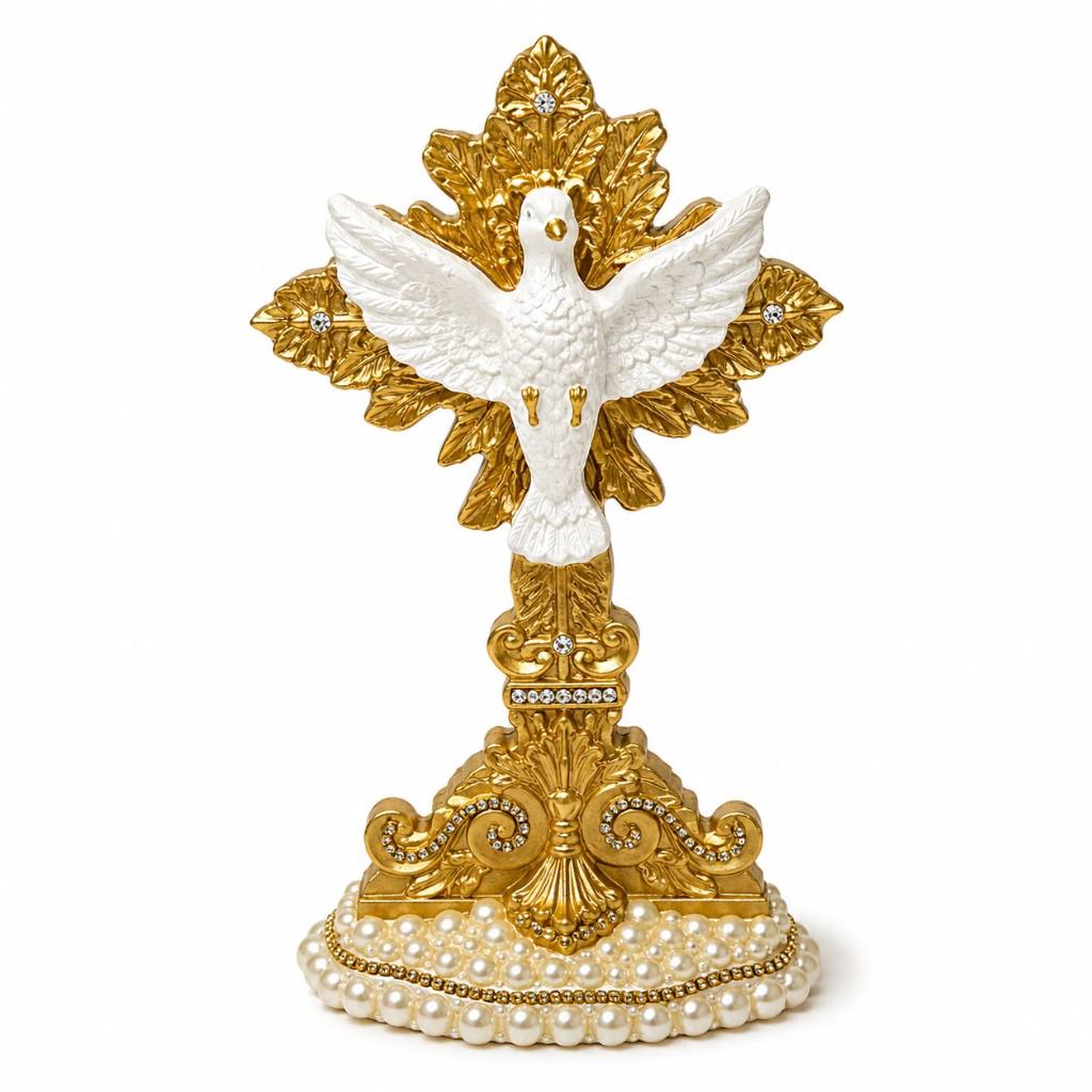 Imagem Espírito Santo com Pedestal