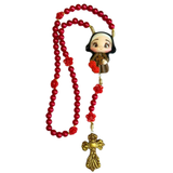 Terço Santa Teresinha - Vermelho