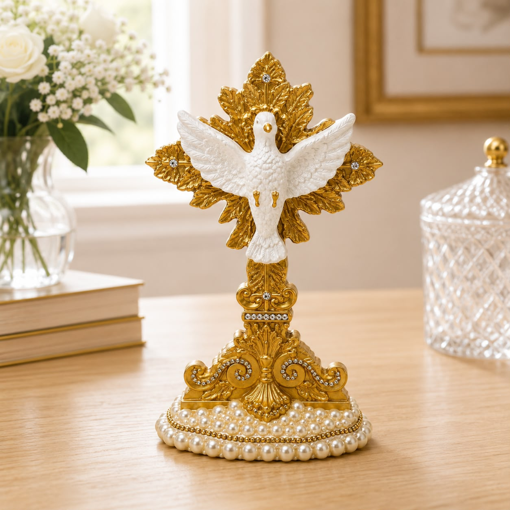Imagem Espírito Santo com Pedestal