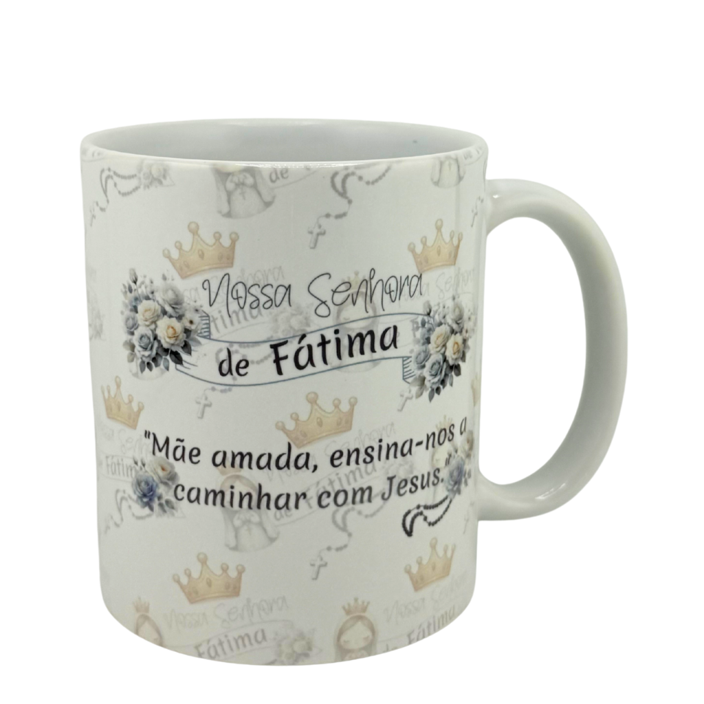 Caneca Nossa Senhora de Fátima