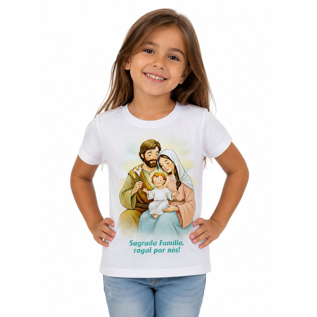 Camiseta Infantil Sagrada Família